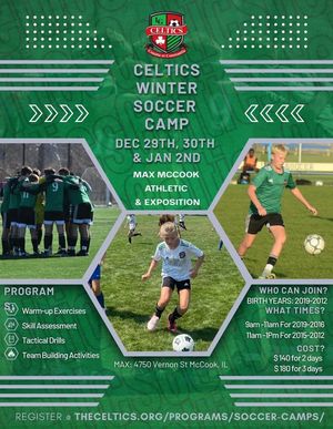 Image post by @TheCelticsSoccerClub on Facebook