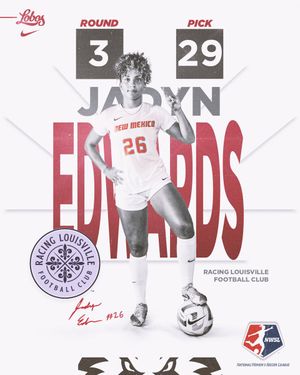 Image post by @UNMLoboWSoccer on Twitter