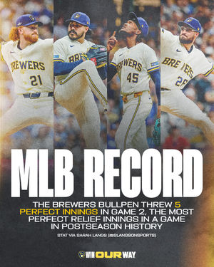 Image post by @brewers on Instagram