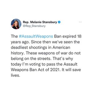 Image post by @repstansbury on Instagram