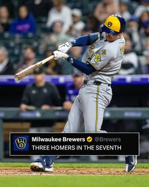 Image post by @brewers on Instagram