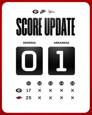 Image post by @UGAVolleyball on Twitter/X