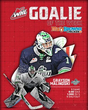 Image post by @westernhockeyleague on Instagram