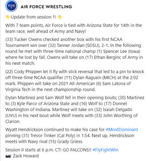 Image post by @AF_Wrestle on Twitter