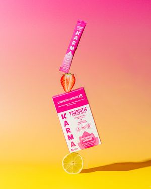 Image post by @drinkkarmawater on Instagram