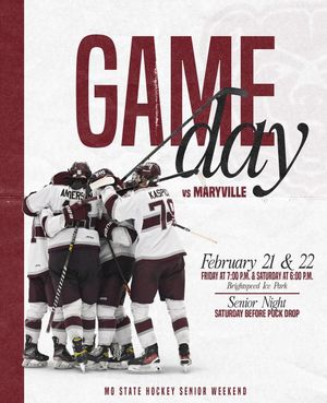 Image post by @MOStateHockey on Twitter
