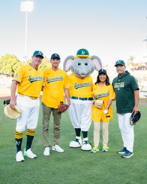 Image post by @athletics on Instagram