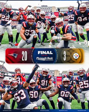 Image post by @patriots on Instagram