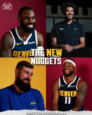 Image post by @nuggets on Instagram