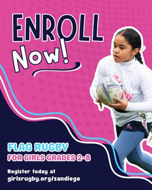 Image post by @girlsrugbysocal on Instagram