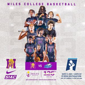 Image post by @milescollege_mbb on Instagram