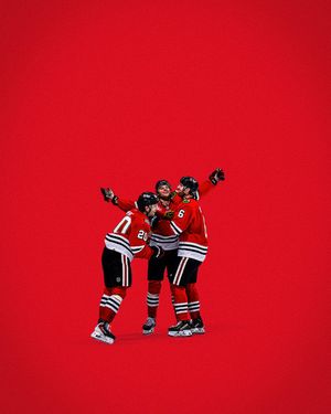 Image post by @NHLBlackhawks on Twitter
