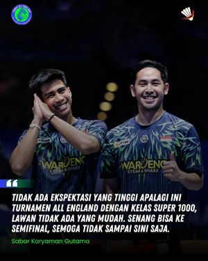 Image post by @bolalobbadminton on Instagram