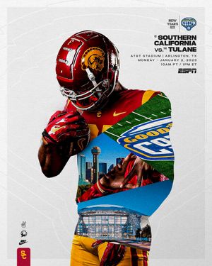 Image post by @uscfb on Twitter