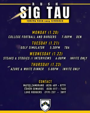 Image post by @sigtauclt on Instagram
