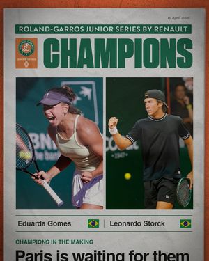 Image post by @rolandgarros on Instagram