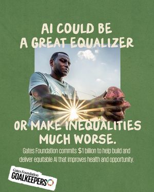 Image post by @gatesfoundation on Instagram