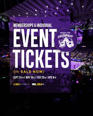 Image post by @lsugym on Instagram