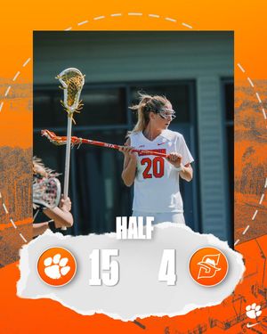 Image post by @ClemsonWlax on Twitter