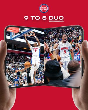 Image post by @detroitpistons on Instagram