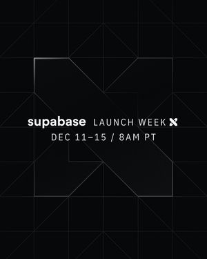 Image post by @supabasecom on Instagram