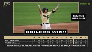 Image post by @PurdueBaseball on Twitter