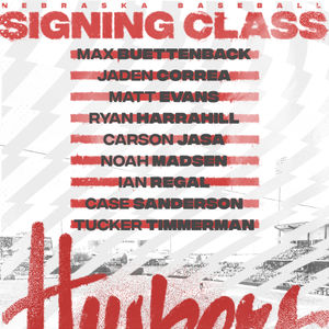 Image post by @Husker_Baseball on Twitter