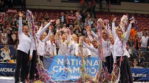 Image post by @ou_wgymnastics on Instagram