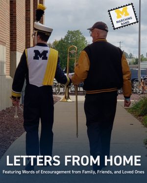 Image post by @umichband on Instagram