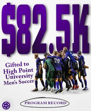 Image post by @HPUMSoccer on Facebook