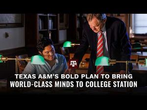 Video post by @Texas A&M University on YouTube