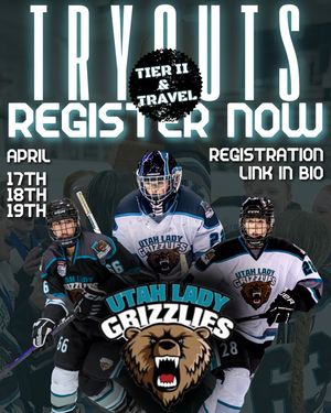 Image post by @utahladygrizzlieshockey on Instagram