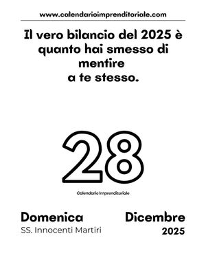 Image post by @calendarioimprenditoriale on Instagram