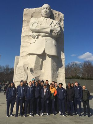 Image post by @YaleMBasketball on Twitter