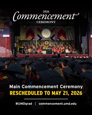 Image post by @univofmaryland on Instagram