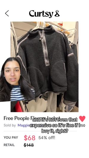 Image post by @curtsyapp on Facebook