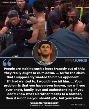 Image post by @mmajunkie on Instagram