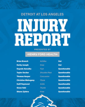 Image post by @detroitlionsnfl on Instagram