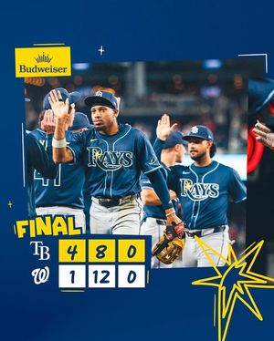 Image post by @raysbaseball on Instagram