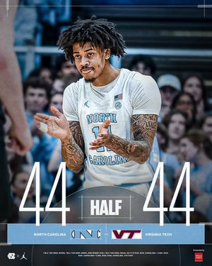 Image post by @UNCBasketball on Facebook