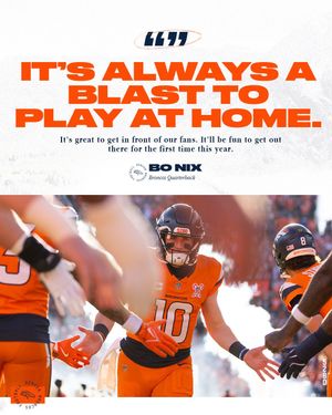 Image post by @broncos on Instagram