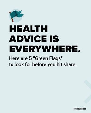 Image post by @healthline on Instagram