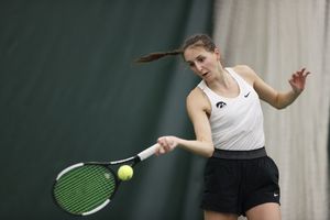 Image post by @iowa_tennis on Twitter