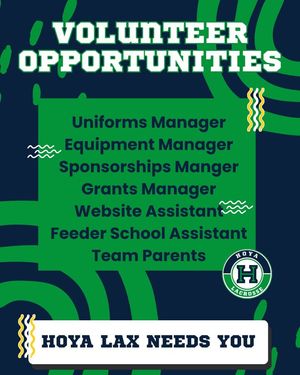 Image post by @Hoya Youth Lacrosse Association on Facebook