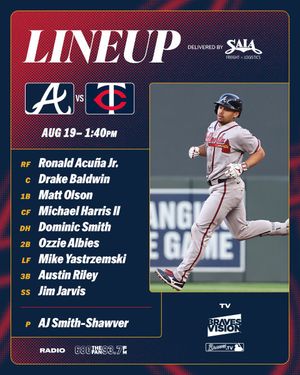 Image post by @Braves on Twitter