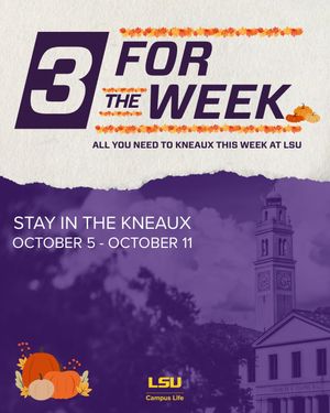 Image post by @lsucampuslife on Instagram