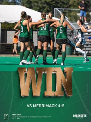 Image post by @dartmouthfieldhockey on Instagram