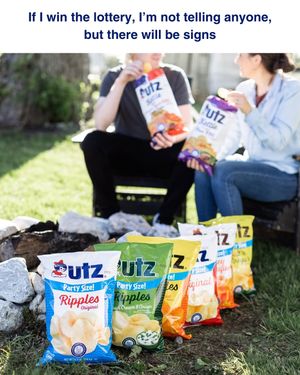 Image post by @utzsnacks on Instagram