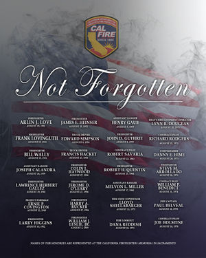 Image post by @calfire on Instagram