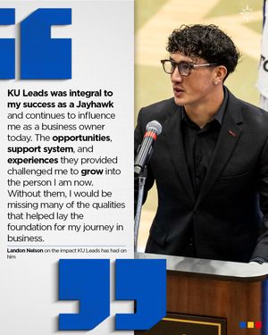 Image post by @ku_leads on Instagram